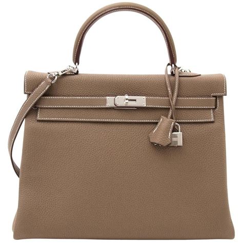 hermes kelly 35 togo etoupe|Étoupe, A Must Have Neutral for the Hermès Bag .